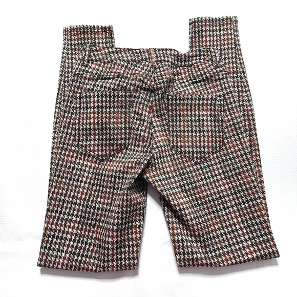 Copy - 𝅺Zara Z1975  Houndstooth Skinny Denim Pants - Picture 7 of 8